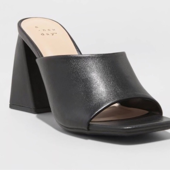 NWT Womens A New Day Vira Slip-On Heels Size 6 - Picture 1 of 8